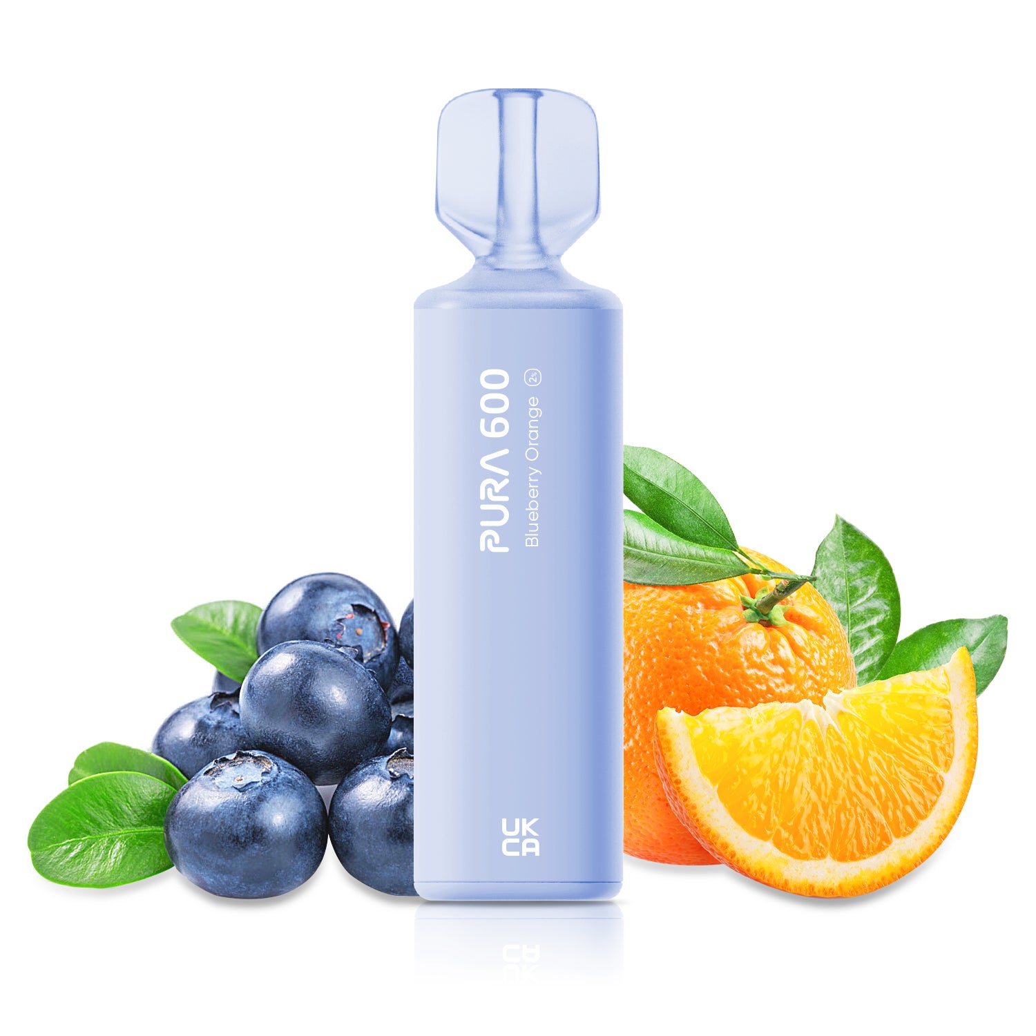 PURA 600 - BLUEBERRY ORANGE PURA Vapor Store PURA 600 - BLUEBERRY ORANGE PURA Vapor Store